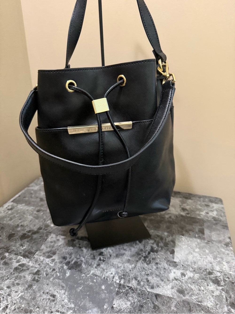 Ted Baker London Bucket Bag Black